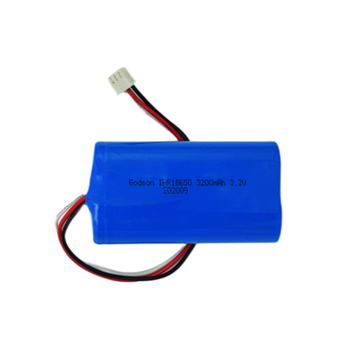 비상 조명을 위한 3200mah 3.2 볼트 LiFePO4 건전지 IFR18650 PVC 재킷