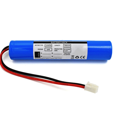 스틱 타입 LiFePO4 배터리 3000mAh 6.4 볼트 비상용 태양광 조명