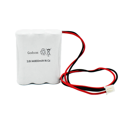 비상 조명 나란히 Ni-Cd 배터리 AA900mAh 3.6V