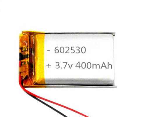 400mAh 리튬 이온 전지 비상등 6.0*25*30mm Li 폴리머 셀