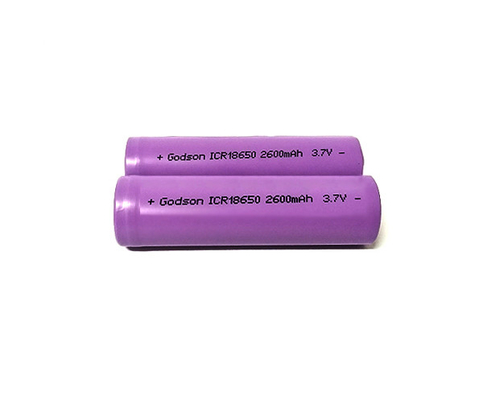 2600mAh 3.7V 비상등 리튬 배터리 ICR18650 2000 번 사이클