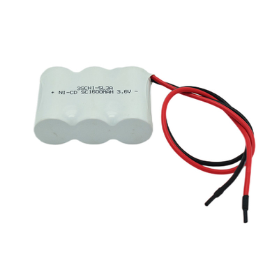 SC 비상등 Ni Cd 배터리 1600mAh 3.6V 스틱 유형