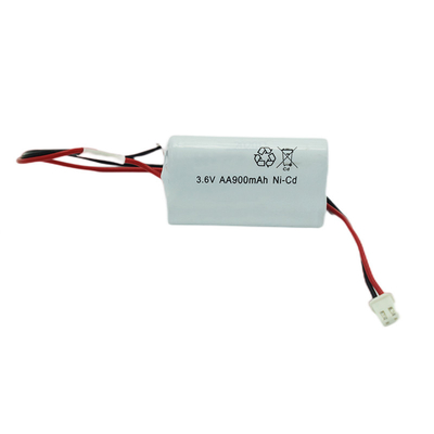 AA 비상등 Ni Cd 건전지 900mAh 3.6V 500배 주기 생활