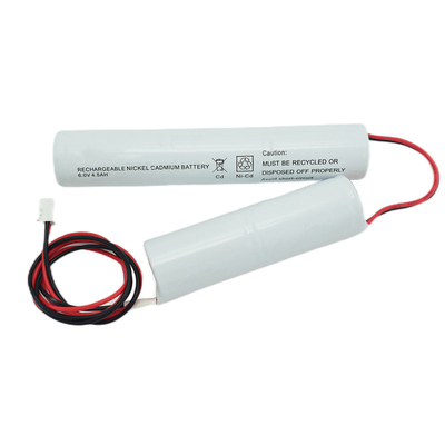 무취 나란히 6.0V Ni Cd 배터리 팩 4500mAh