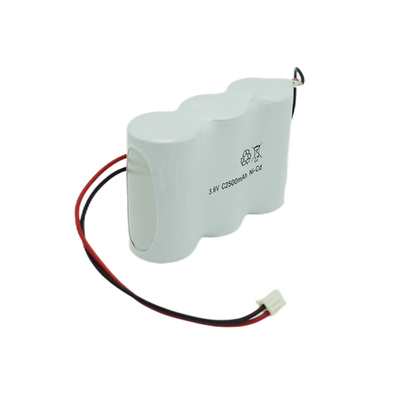 나란히 비상 출구 광 배터리는 3.6 Ｖ C2500mAh 닉드 64g를 쌉니다