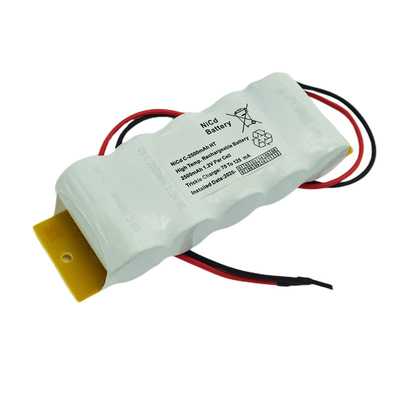OEM 3.6V 비상구 안내판 배터리 교체 닉드 PVC 재킷