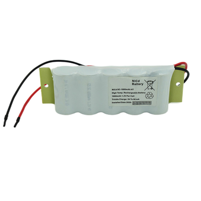 SC1800mah 비상구 안내판 배터리 6.0v Ni Cd 건전지 팩