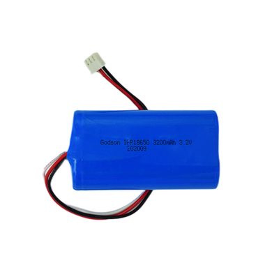 3.2V LiFePO4 비상 조명 배터리 3200mAh 보리 논문 18650