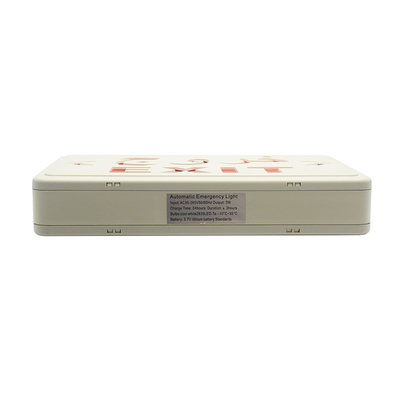 리튬 배터리와 ABS PC 적색 LED 비상구 안내판 빛 AC220V 50Hz