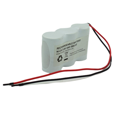 쪽에 의한 닉드 비상 출구 광 배터리 D4000mAh 3.6 Ｖ 안전한 측면