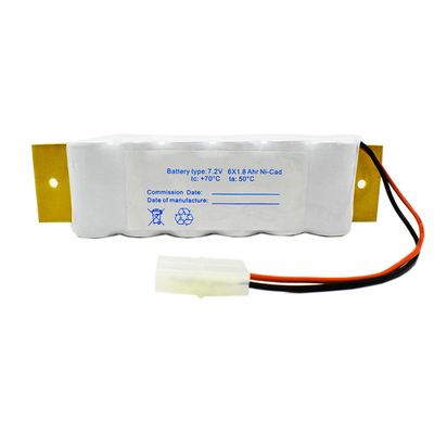 7.2V 1800mAh 비상등 니켈 카드늄 전지 HS 코드 8507300090