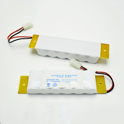 7.2V 1800mAh 비상등 니켈 카드늄 전지 HS 코드 8507300090