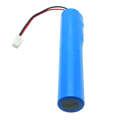 OEM은 비상등 배터리 LiFePO4에게 6600 mah 6.4V 푸른 PVC IFR26650을 보내게 했습니다