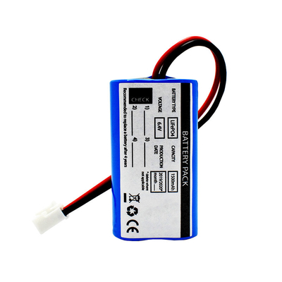 리튬 화재 출구 광 배터리 Lifepo4 세포 18650 6.4V 1500mAh