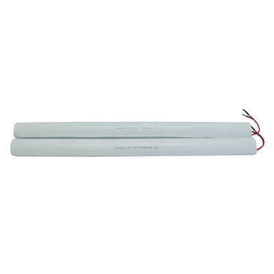 OEM LED 비상 조명 배터리 팩 6.0 볼트 F7000mAh 니켈 캐드미움