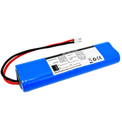 18650 3000mAh 6.4 볼트 사이드 바이 사이드 타입 LiFePO4 배터리 고온 성능