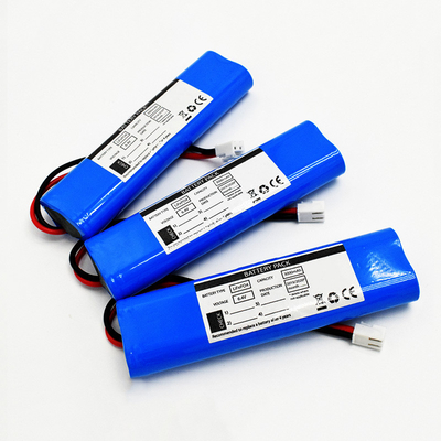 18650 3000mAh 6.4 볼트 사이드 바이 사이드 타입 LiFePO4 배터리 고온 성능