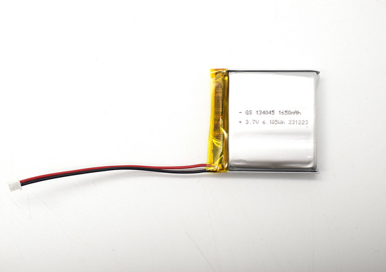 리폴 103450 1650mAh 3.7V 커넥터 PCM 및 NTC