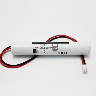 3.6V 2500mAh Ni-CD 배터리
