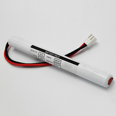 Ni Cd AA600mah 3.6 볼트 출구 라이트 배터리 스틱 타입 좋은 안전