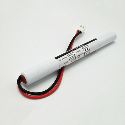 Ni Cd AA600mah 3.6 볼트 출구 라이트 배터리 스틱 타입 좋은 안전