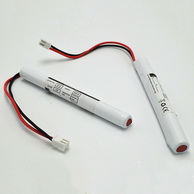 Ni Cd AA600mah 3.6 볼트 출구 라이트 배터리 스틱 타입 좋은 안전