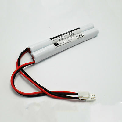 Ni Cd AA600mah 3.6 볼트 출구 라이트 배터리 스틱 타입 좋은 안전