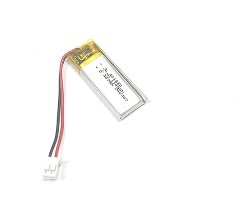 리오온 폴리머 401230 110mAh 3.7V 연결 장치 PHR-2 및 PCB (운영 온도는 -20...+60°C)
