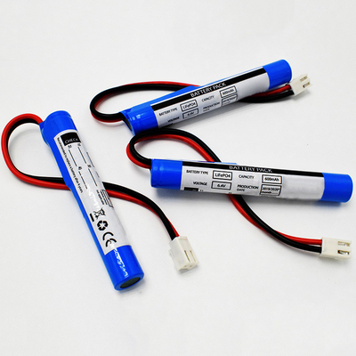 비상 조명 600mAh 6.4 볼트 LiFePO4 스틱형 배터리