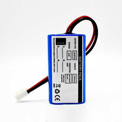 비상용 태양광 조명 부근 사용형 LiFePO4 배터리 1500mAh 6.4 볼트