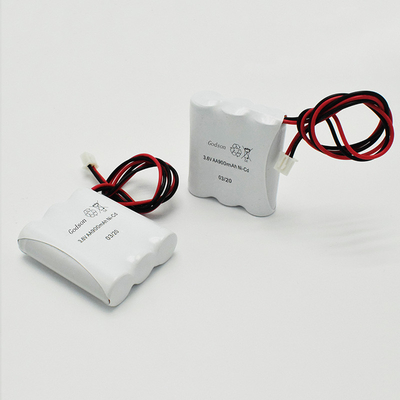 비상 조명 나란히 Ni-Cd 배터리 AA900mAh 3.6V