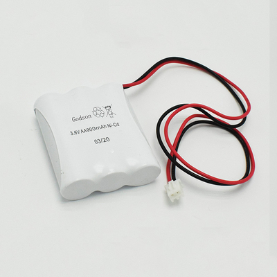 비상 조명 나란히 Ni-Cd 배터리 AA900mAh 3.6V