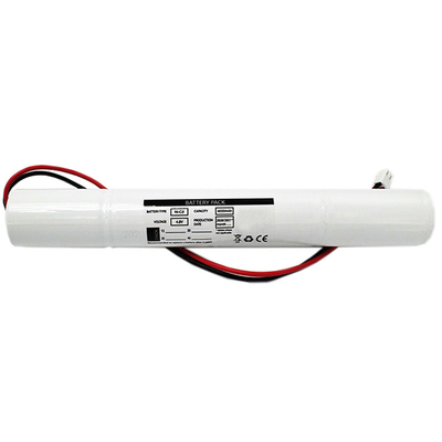 Ni-Cd 배터리 D4000mAh 4.8V 19.2Wh 비상 조명 배터리 스틱 타입