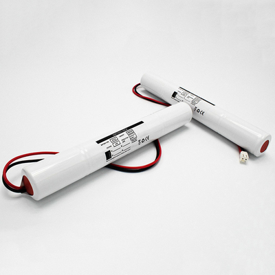 Ni-Cd 배터리 D4000mAh 4.8V 19.2Wh 비상 조명 배터리 스틱 타입
