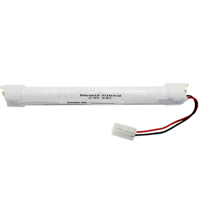 비상 조명 배터리 Ni-Cd 배터리 SC1800mAh 6.0V 10.8Wh OEM 스틱 타입