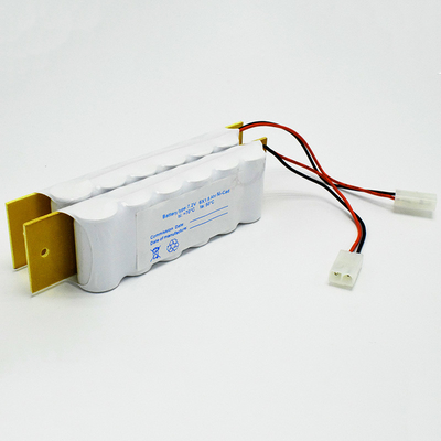 OEM 비상 조명 배터리 PCM Ni-Cd 배터리 SC1800mAh 7.2V 12.96Wh SBS 타입