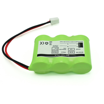 3S1P 사이드 바이 사이드 타입 3.6V Ni-Mh C4700mAh 고온 재충전 배터리 OEM PVC