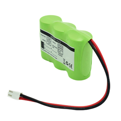 3S1P 사이드 바이 사이드 타입 3.6V Ni-Mh C4700mAh 고온 재충전 배터리 OEM PVC