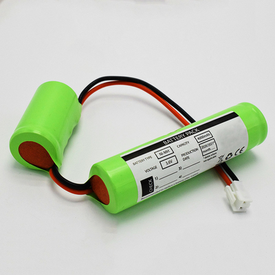 0.1C 재충전이 가능한 3.6이지 Ｖ Ni Mh 건전지 팩 C4000mAh 500 번 사이클