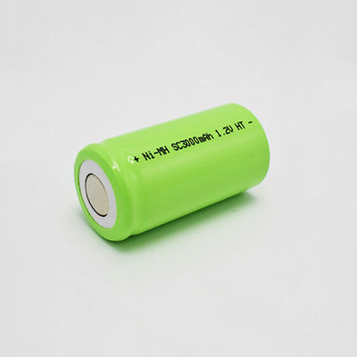 SC 3000 MAh 배터리 HT 니켈수소화금속 셀 1.2V 0.1C 표준 충전