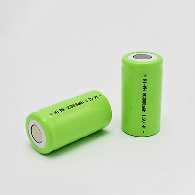 SC 3000 MAh 배터리 HT 니켈수소화금속 셀 1.2V 0.1C 표준 충전