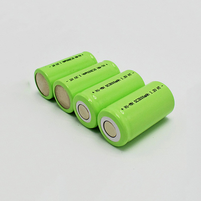 SC 3000 MAh 배터리 HT 니켈수소화금속 셀 1.2V 0.1C 표준 충전