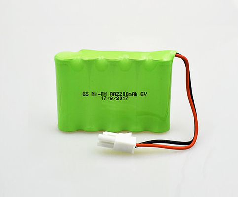 재충전이 가능한 AA 비상 출구 광 배터리 NiMH  2200mAh 6.0V