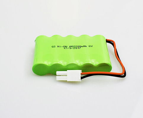 재충전이 가능한 AA 비상 출구 광 배터리 NiMH  2200mAh 6.0V