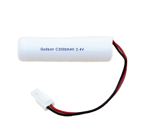 OEM 출구 사인 등 건전지 팩 닉드 C3000mAh 2.4V 스틱형