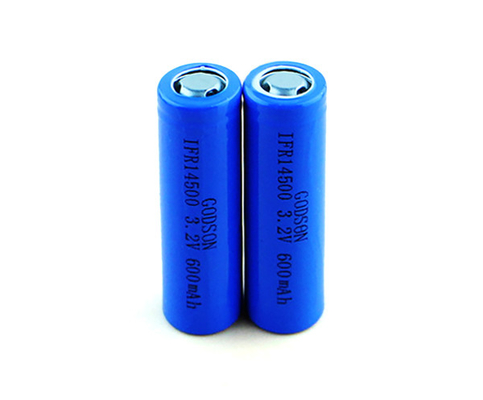 레가르크블 12V LiFePO4 배터리 IFR14500에게 3.2 Ｖ 600mAh 단일 세포를 청구하는 CC CV