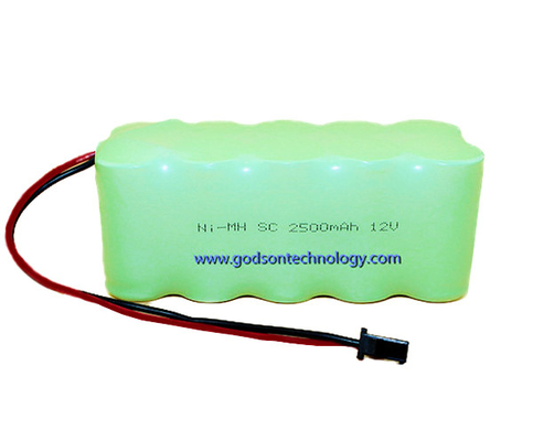 재충전이 가능한 비상 출구 광 배터리 니켈수소화금속 전지 12V SC 2500mAh