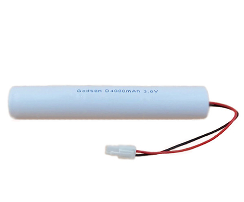 형태 3.6 볼트 4000 mah 배터리 Ni Cd 출구 광 배터리를 붙이세요