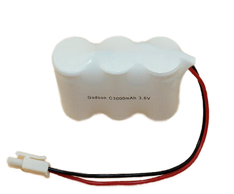 재충전이 가능한 3.6 니카드 전지 팩 니켈 카드늄 전지 C3000mAh