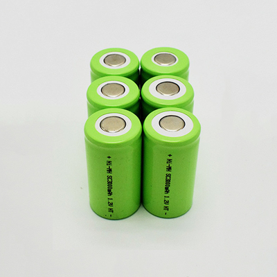 SC3000mAh 1.2V HT 세포를 밝히는 높은 임시 3.6 Ｖ Ni Mh 배터리 비상